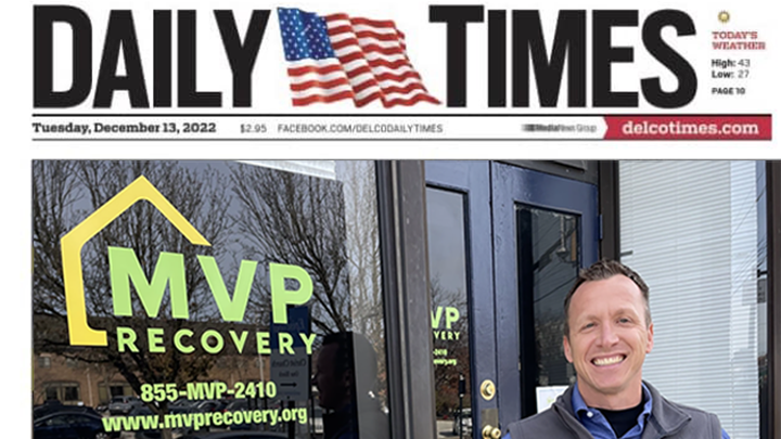 MVP Recovery on Daily Times Cover