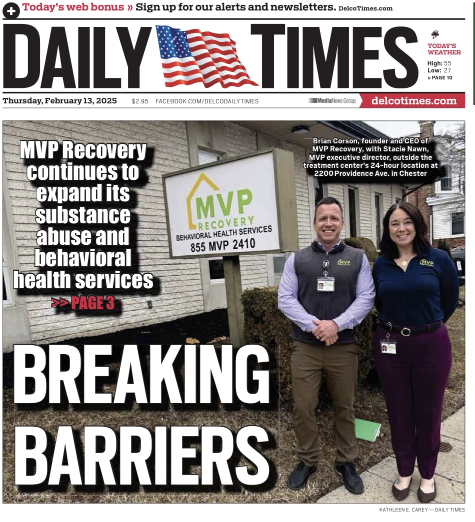 MVP Recovery has been operating a 24-hour, seven-days-a-week mental health urgent care facility in Chester since May 28 2024