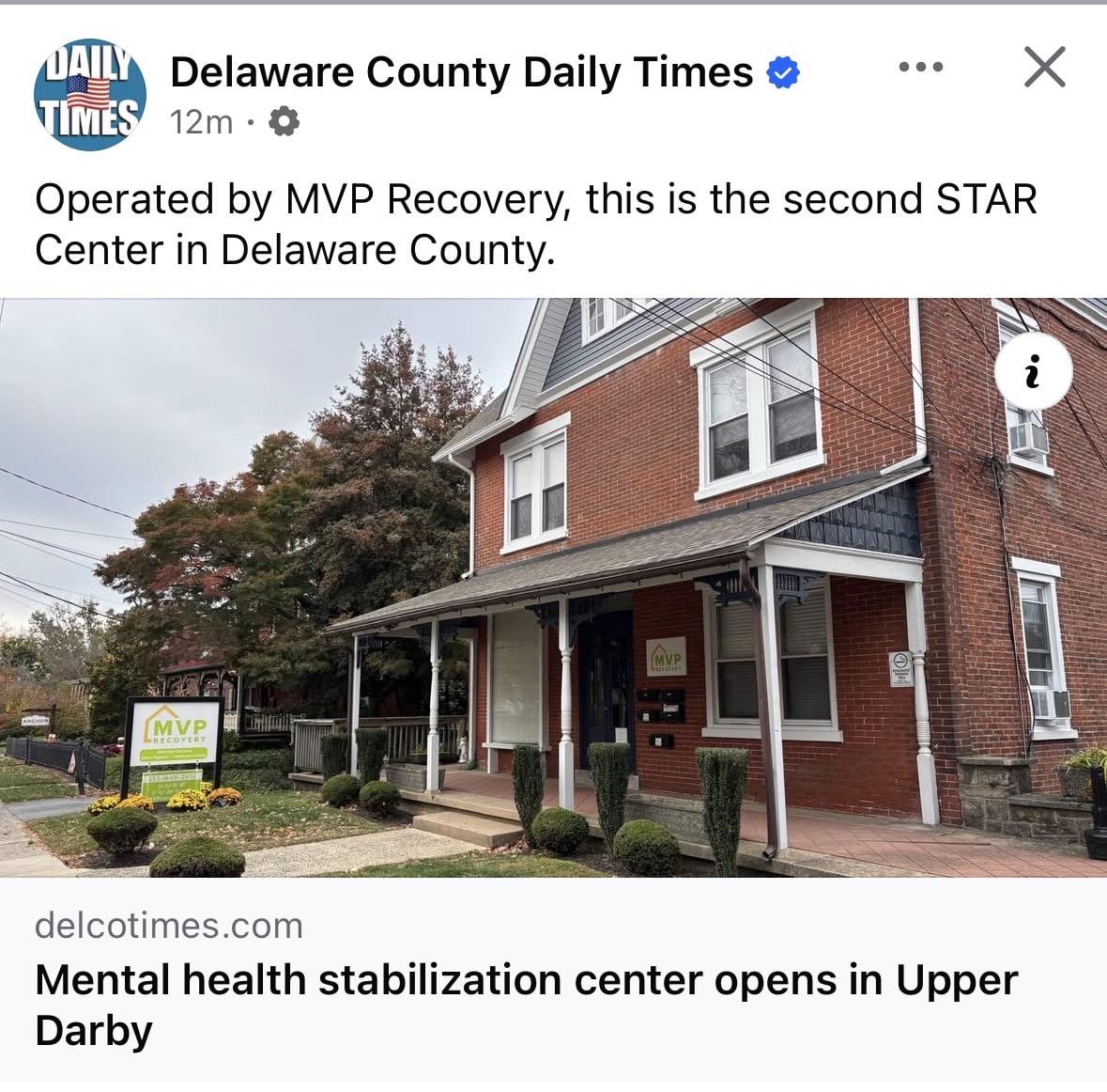 Mental health stabilization center opens in Upper Darby